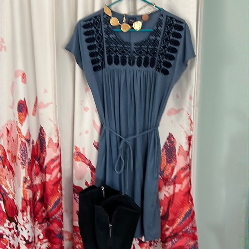 Gap soft blue dress sz small